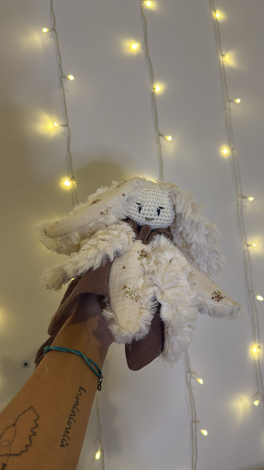 Toudoux « Fleuri marron »